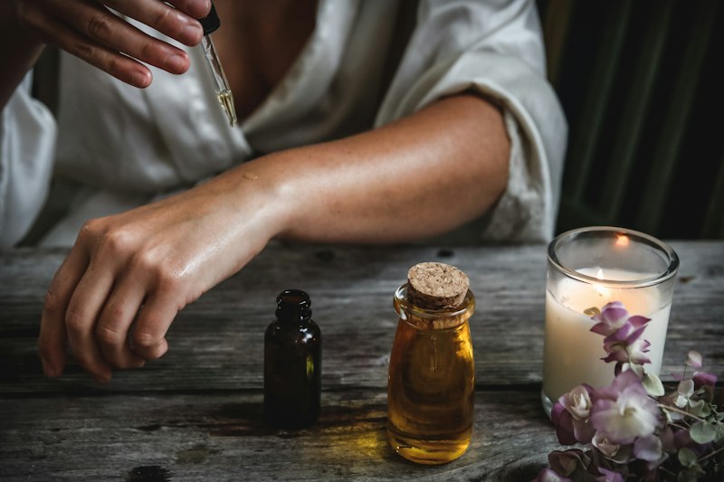 Botanical formulation and skincare ingredient safety testing bench